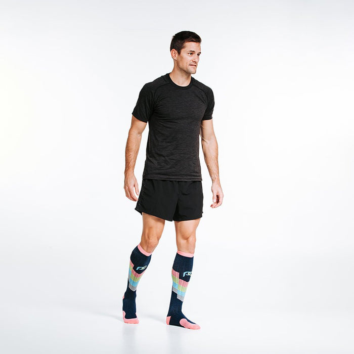 Marathon, Pastel Chevron - PRO Compression