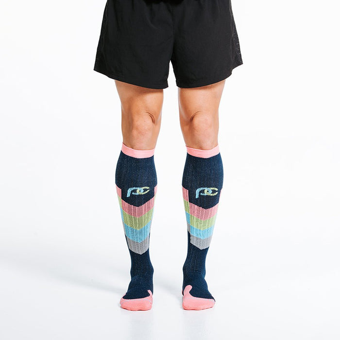 Marathon, Pastel Chevron - PRO Compression