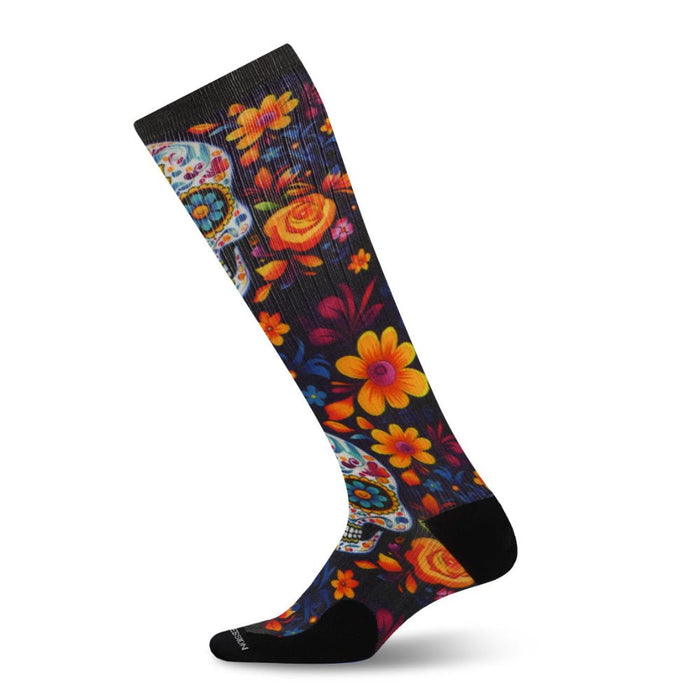 Marathon Printed, Sugar Skulls - PRO Compression
