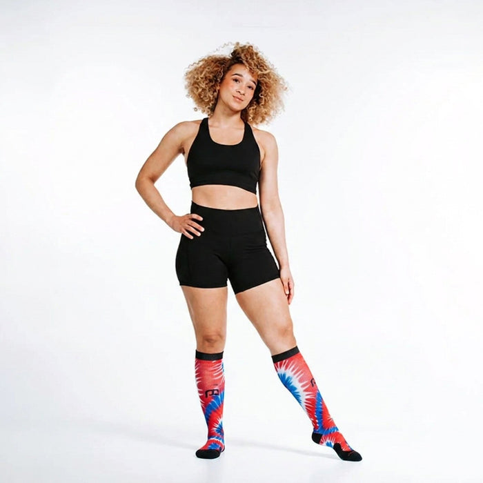 Marathon, USA Tie Dye - PRO Compression