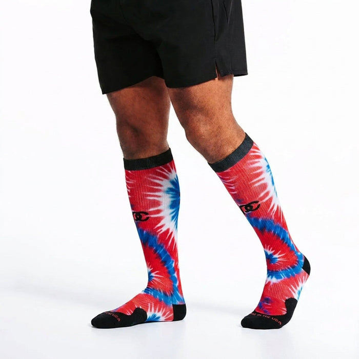 Marathon, USA Tie Dye - PRO Compression