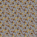 Marvel Bumblebee Toss Fabric by the yard