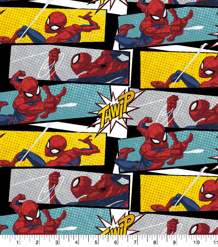Marvel SpiderMan Stack Fabric by the yard