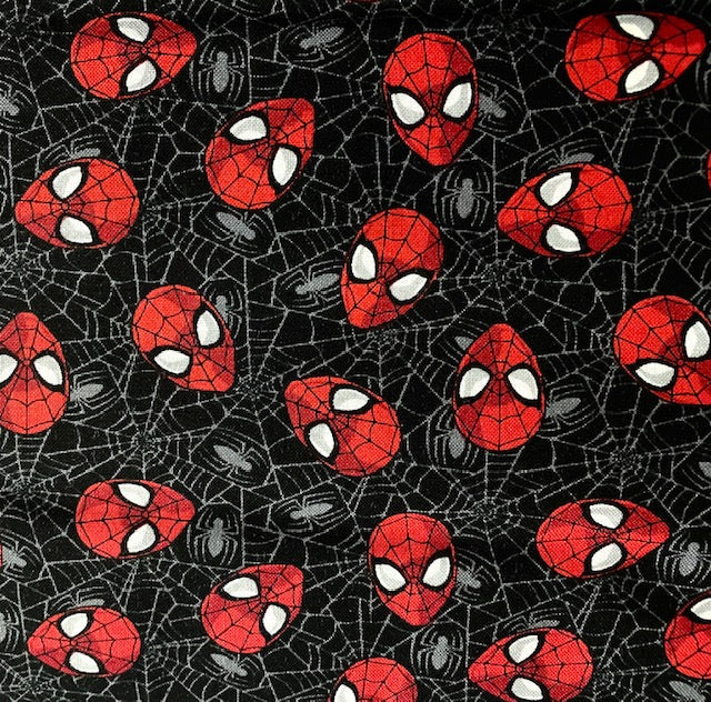Marvel Spiderman Web Fabric by the yard