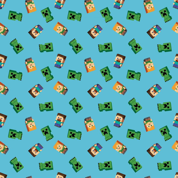 Minecraft Friends Fabric by the yard