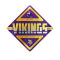 Minnesota Vikings Sign Metal Diamond Shape