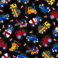 My Favorite Trucks Fabric by the yard