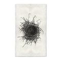 Nest Study #2 black and white wall art print — fine art black and white photography on handmade paper, San Francisco