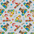 Nickelodeon Paw Patrol Chase Marshall & Rubble Fabric by the yard
