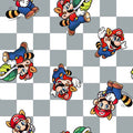 Nintendo Super Mario in Power Fabric by the yard