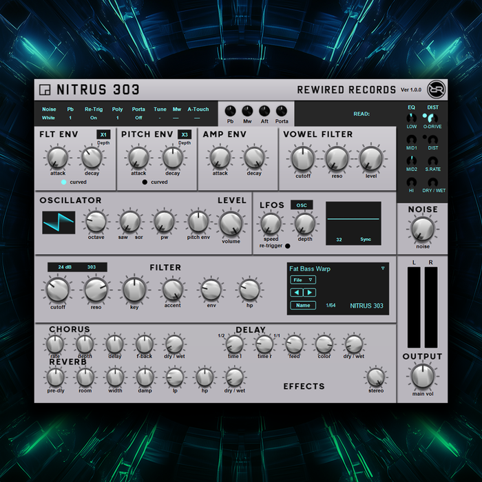 Nitrus 303 VST - Rewired Records
