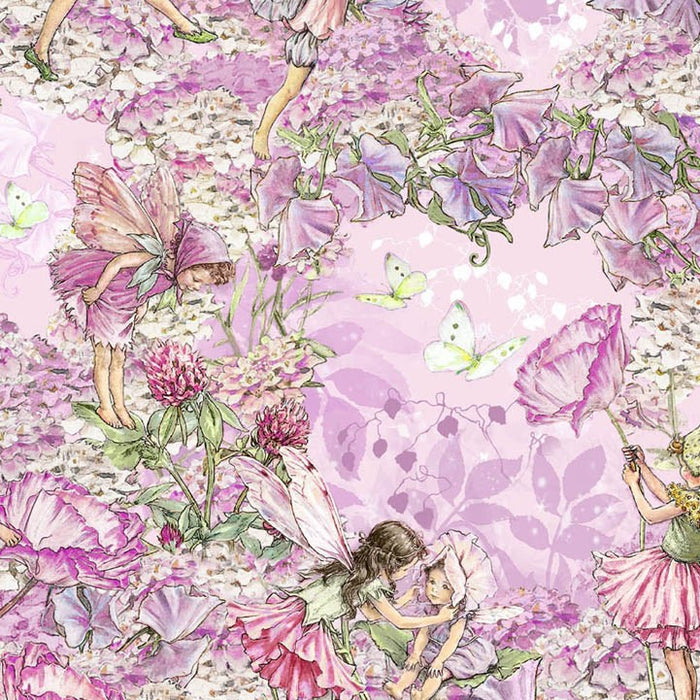 Petal Flower Fairies Fabric by the yard