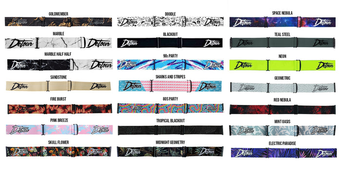 Replacement Straps - Key/PowPow