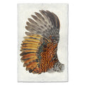 Rooster Wing (Left) nature wall art print — fine art nature photography on handmade paper, San Francisco