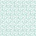 Rustic Elegance Damask Mint Fabric by the yard