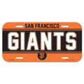 San Francisco Giants License Plate Plastic - Special Order