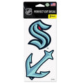 Seattle Kraken Decal 4x4 Perfect Cut Set of 2 Special Order