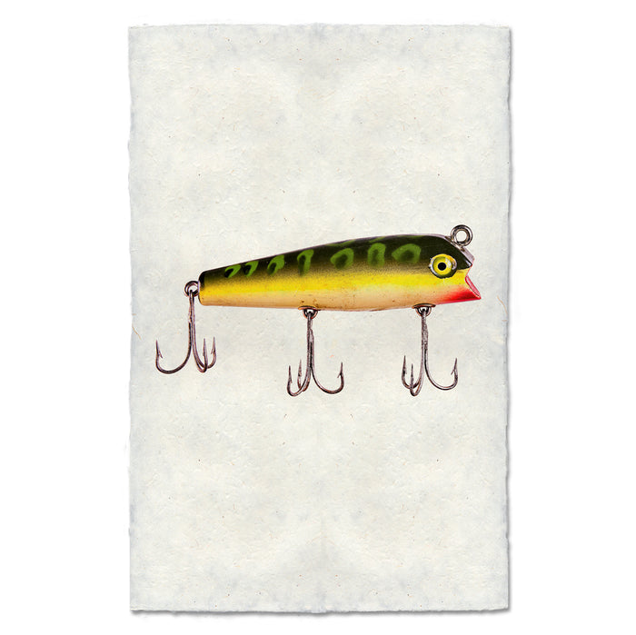 Shakespeare Jerkin' vintage fishing wall art print — fine art vintage fishing photography on handmade paper, San Francisco