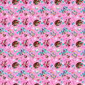 Shoppies Heart Toss Fabric by the yard