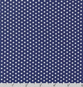 Spot on Dots Navy Fabric by the yard