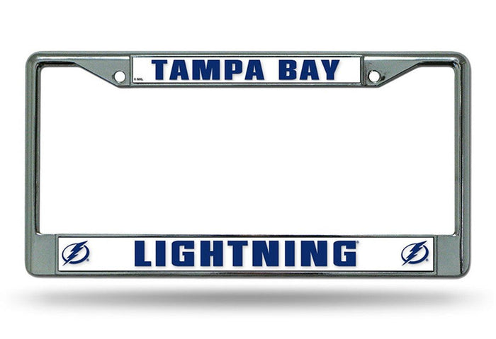 Tampa Bay Lightning License Plate Frame Chrome - Special Order