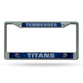 Tennessee Titans License Plate Frame Chrome Printed Insert