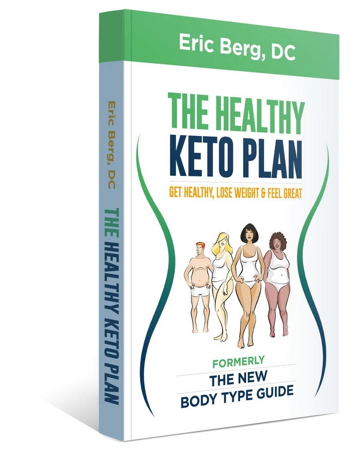 The Healthy Keto Plan, angled view, book spine.