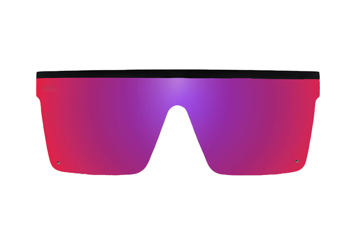 Tidal Wave XL - Matte Black - Cosmic Flare Lens Polarized