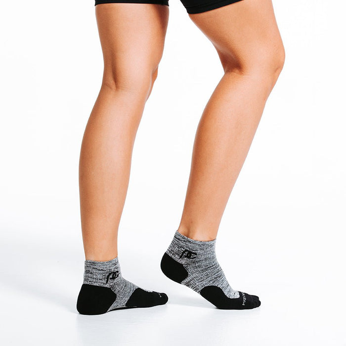 Trainer Low, Heather Grey - PRO Compression
