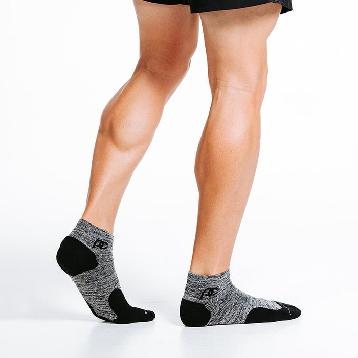 Trainer Low, Heather Grey - PRO Compression