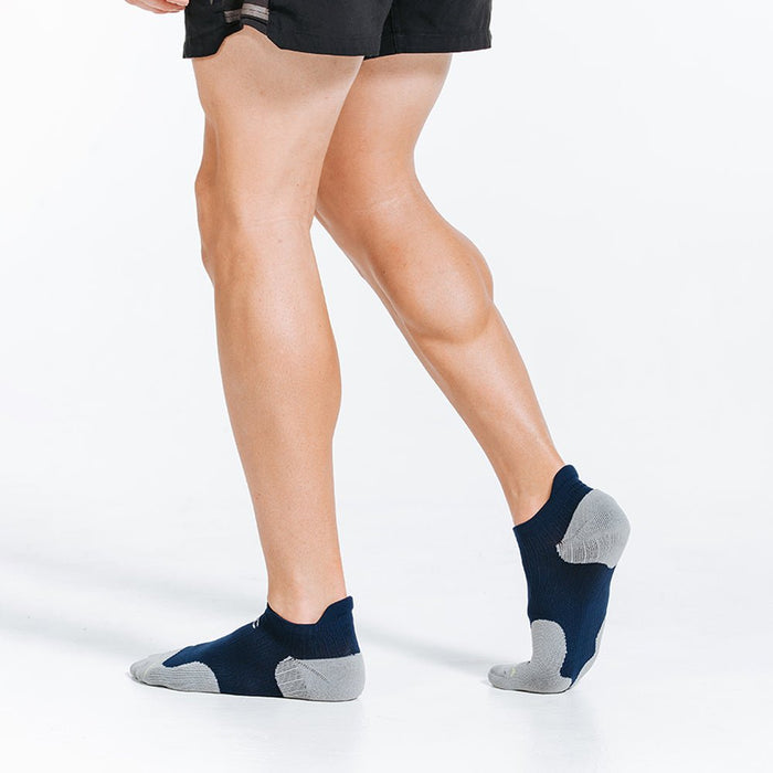 Trainer Low Tab, Navy Blue - PRO Compression