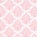 Velvet Damask Pink Fabric by the yard