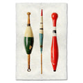 Vintage Float Study #3 fishing float wall art print — fine art vintage fishing photography on handmade paper, San Francisco