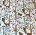 Woodland Scene Fabric by the yard
