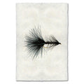 Woolly Bugger fly fishing wall art print — fine art fly fishing photography on handmade paper, San Francisco