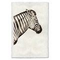 Zebra sepia wall art print — fine art Wildlife photography on handmade paper, San Francisco